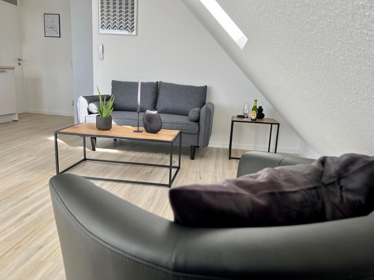 Panorama - Exklusives Apartment An Der Promenade Mit Dachterrasse & Rheinblick Emmerich Exterior foto